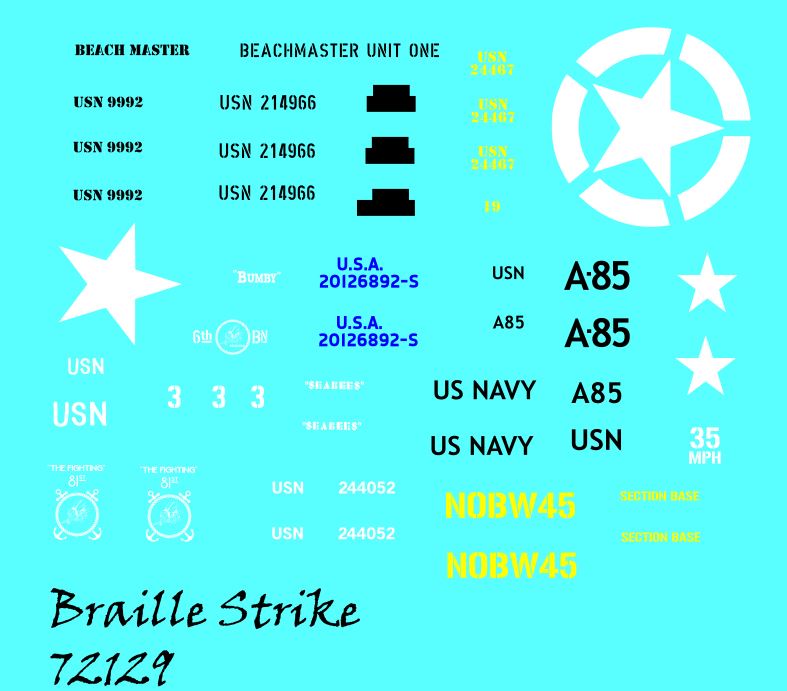 US Navy vehicles